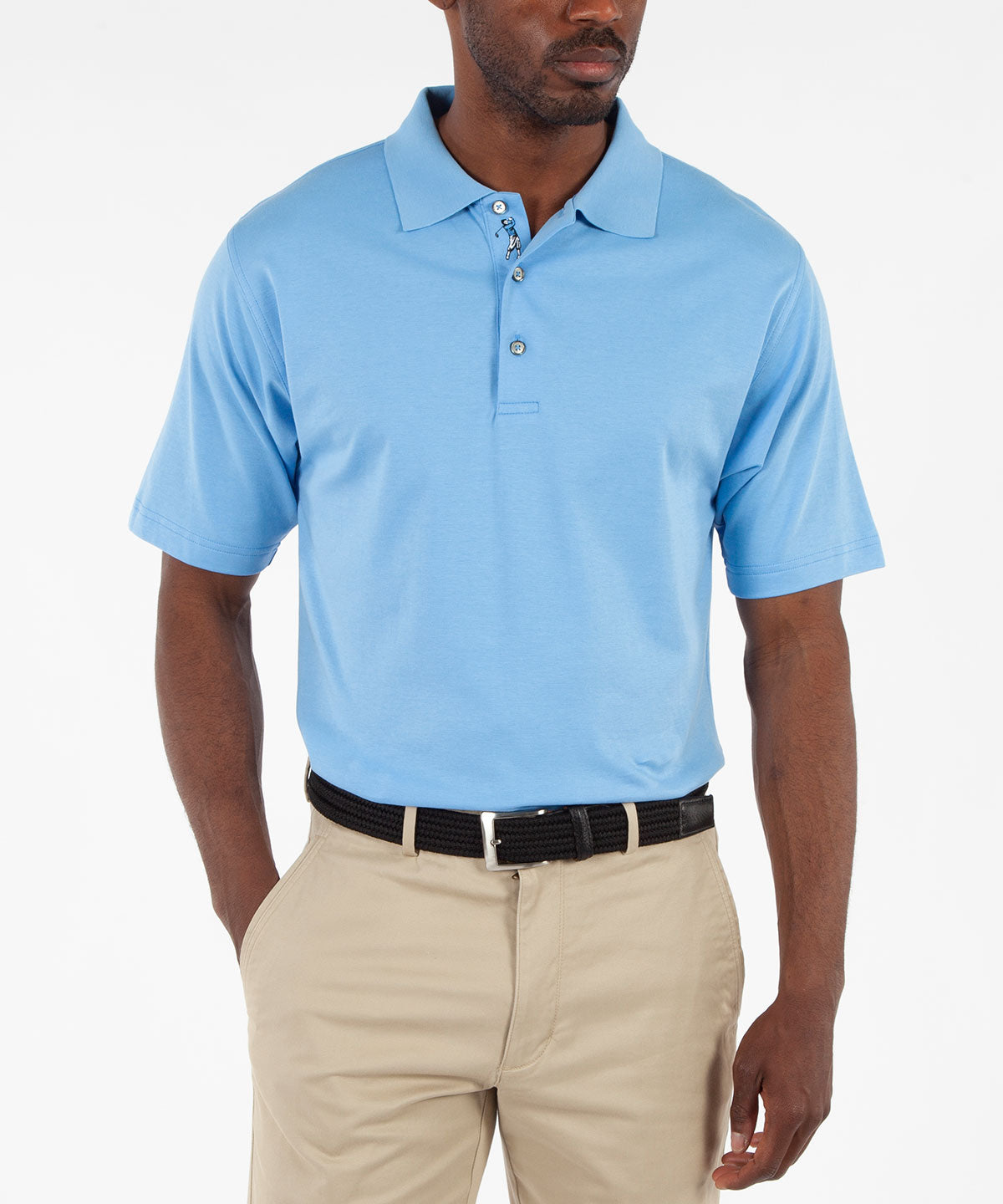 Supreme 100% Cotton Short Sleeve Polo Shirt