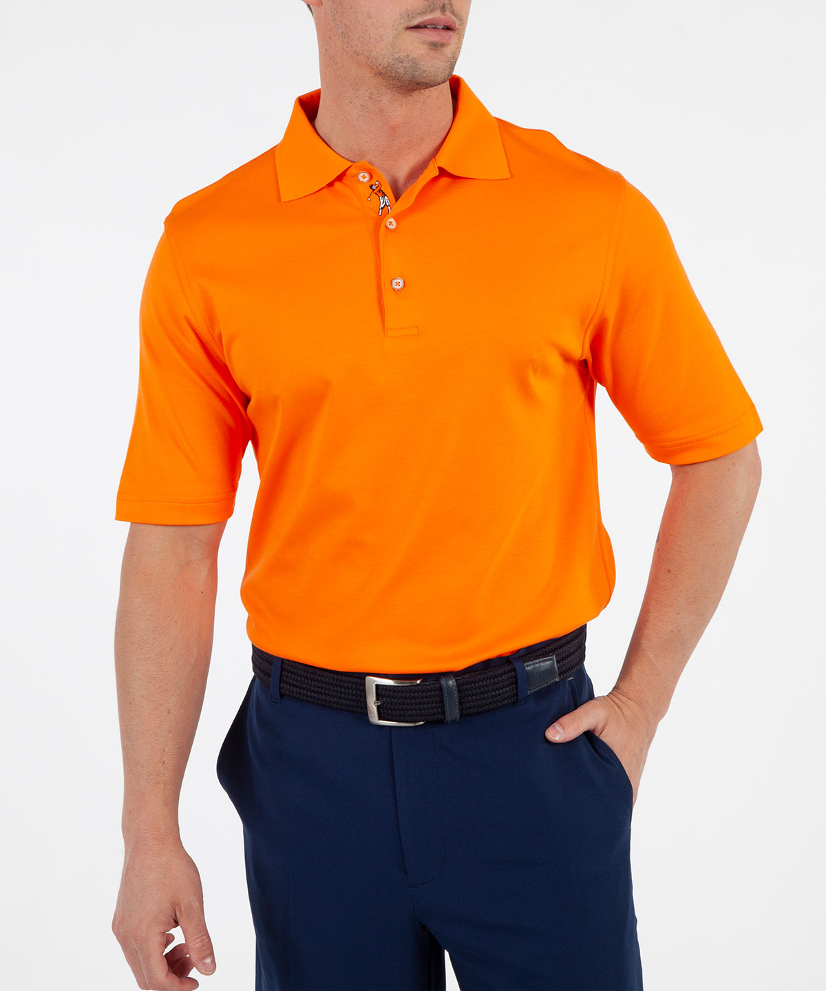Supreme 100% Cotton Short Sleeve Polo Shirt