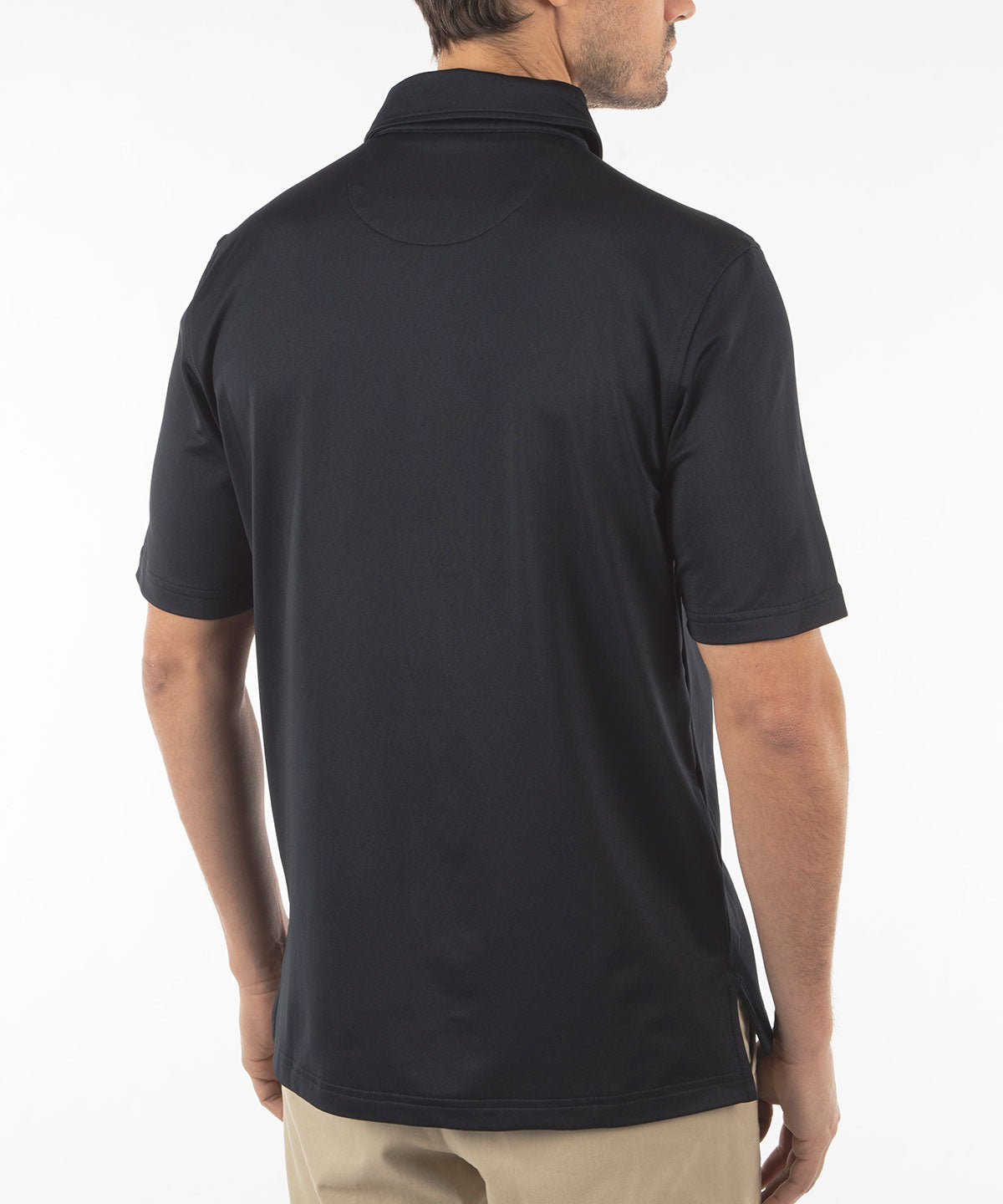 Performance Brushed-Back Stretch Jersey Cabana Sport Shirt