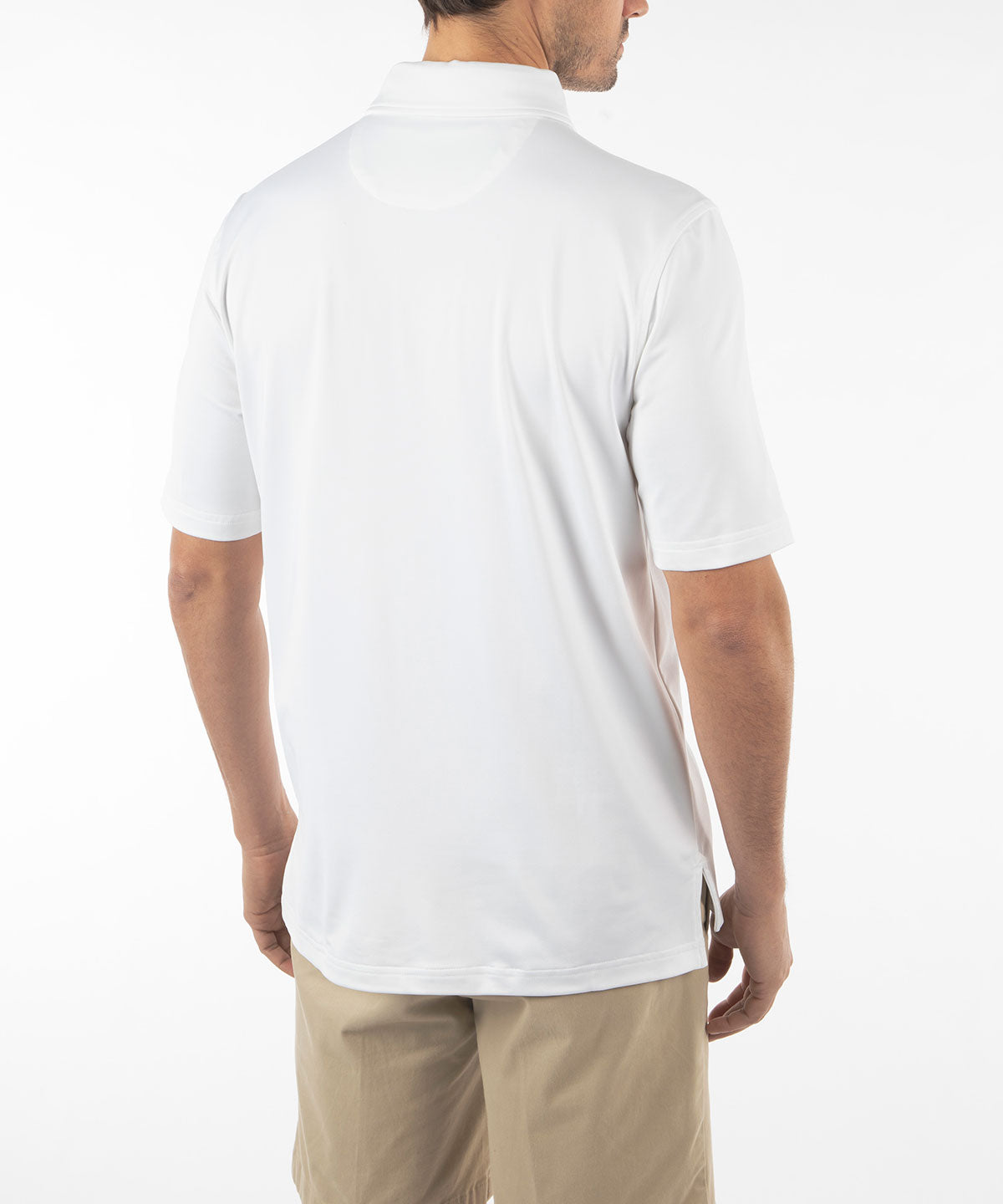 Performance Brushed-Back Stretch Jersey Cabana Sport Shirt
