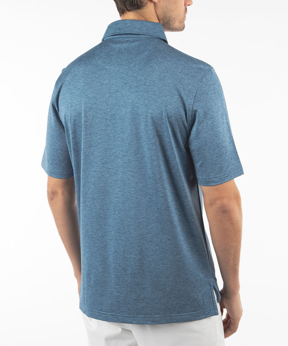 Performance Brushed-Back Stretch Jersey Cabana Sport Shirt