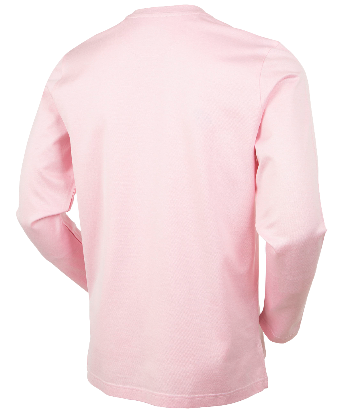 Signature Pima Cotton Lightweight Long-Sleeve Crew Neck T-Shirt