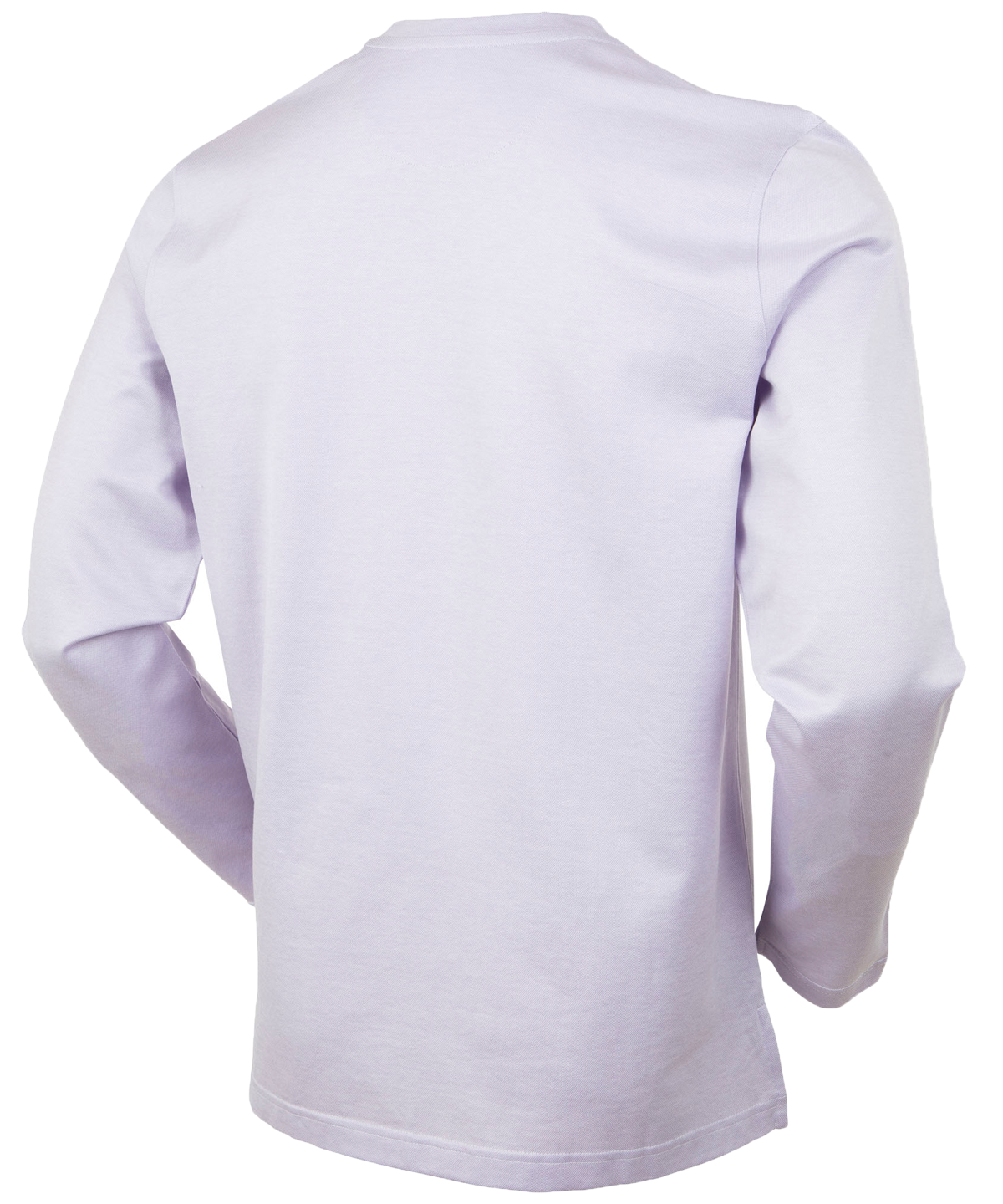 Signature Pima Cotton Lightweight Long-Sleeve Crew Neck T-Shirt