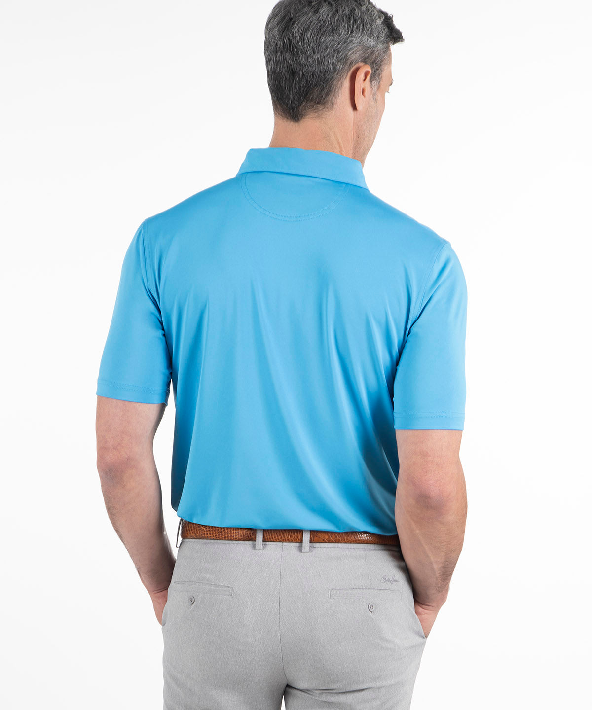 Performance Jersey Solid Polo Shirt