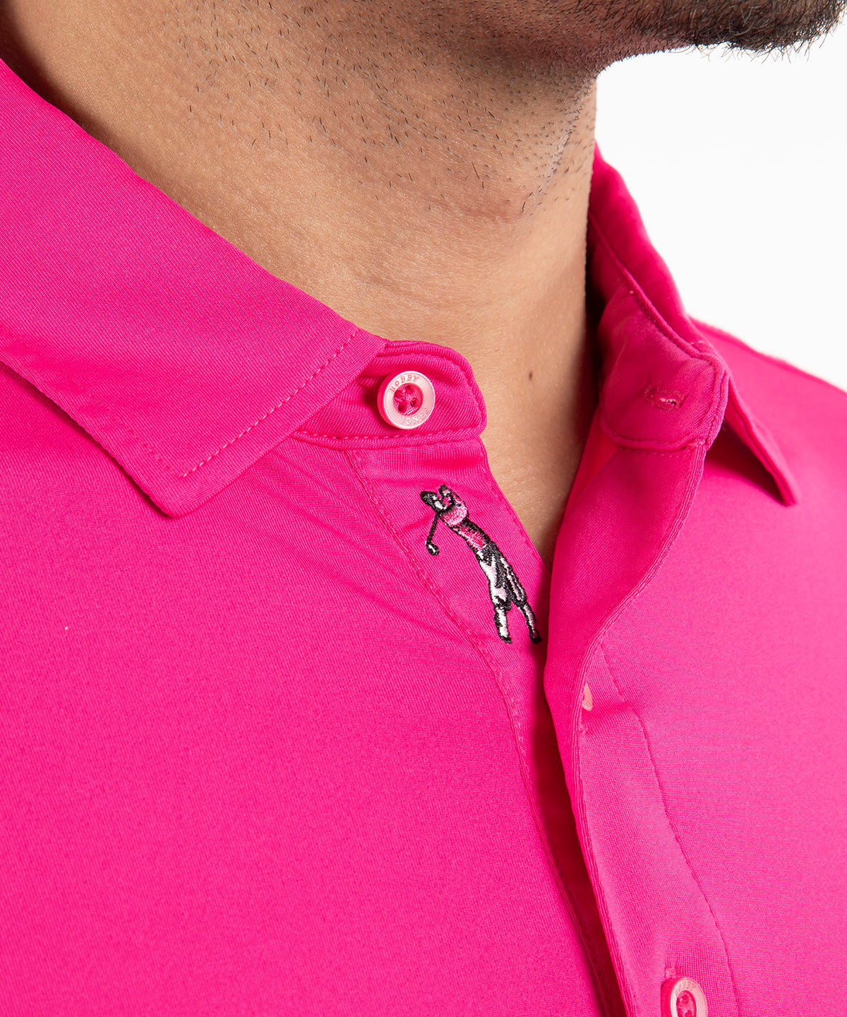 Performance Jersey Solid Polo Shirt