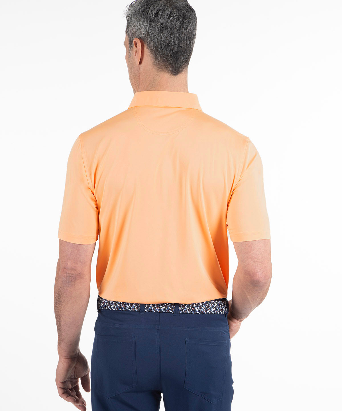 Performance Jersey Solid Polo Shirt