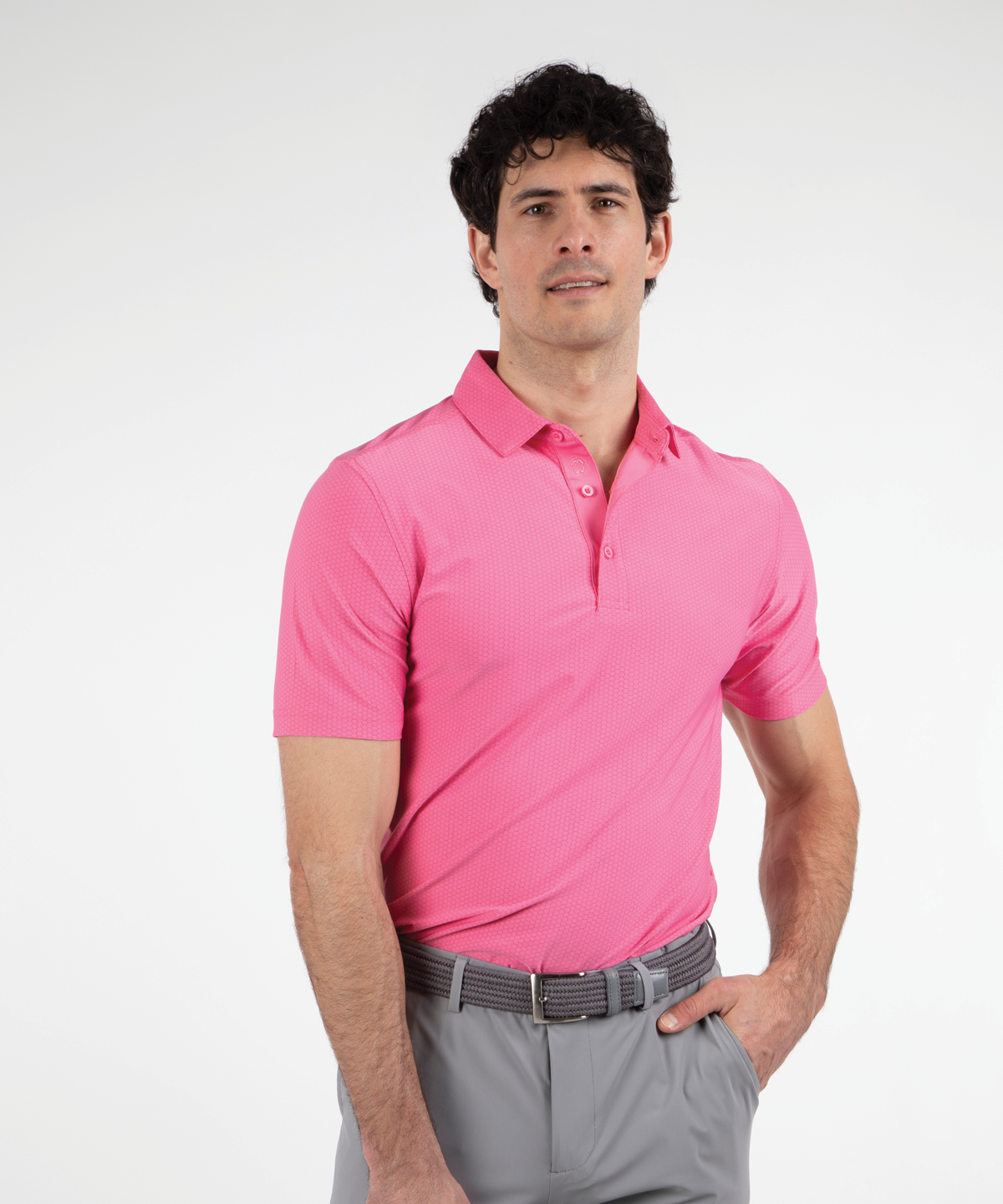 Performance Jersey Balata Print Polo