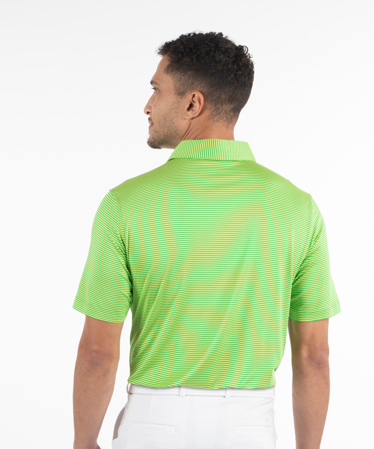 Performance Tonal Striped Polo