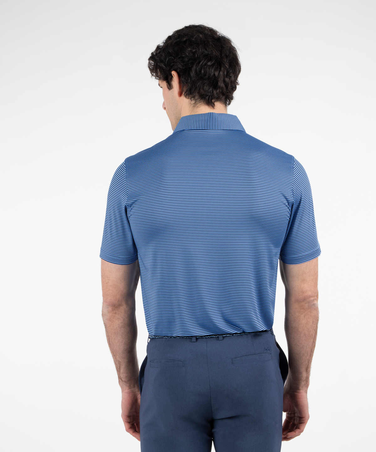 Performance Tonal Striped Polo