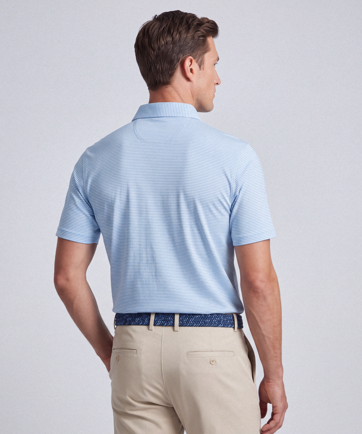 Performance Tonal Striped Polo
