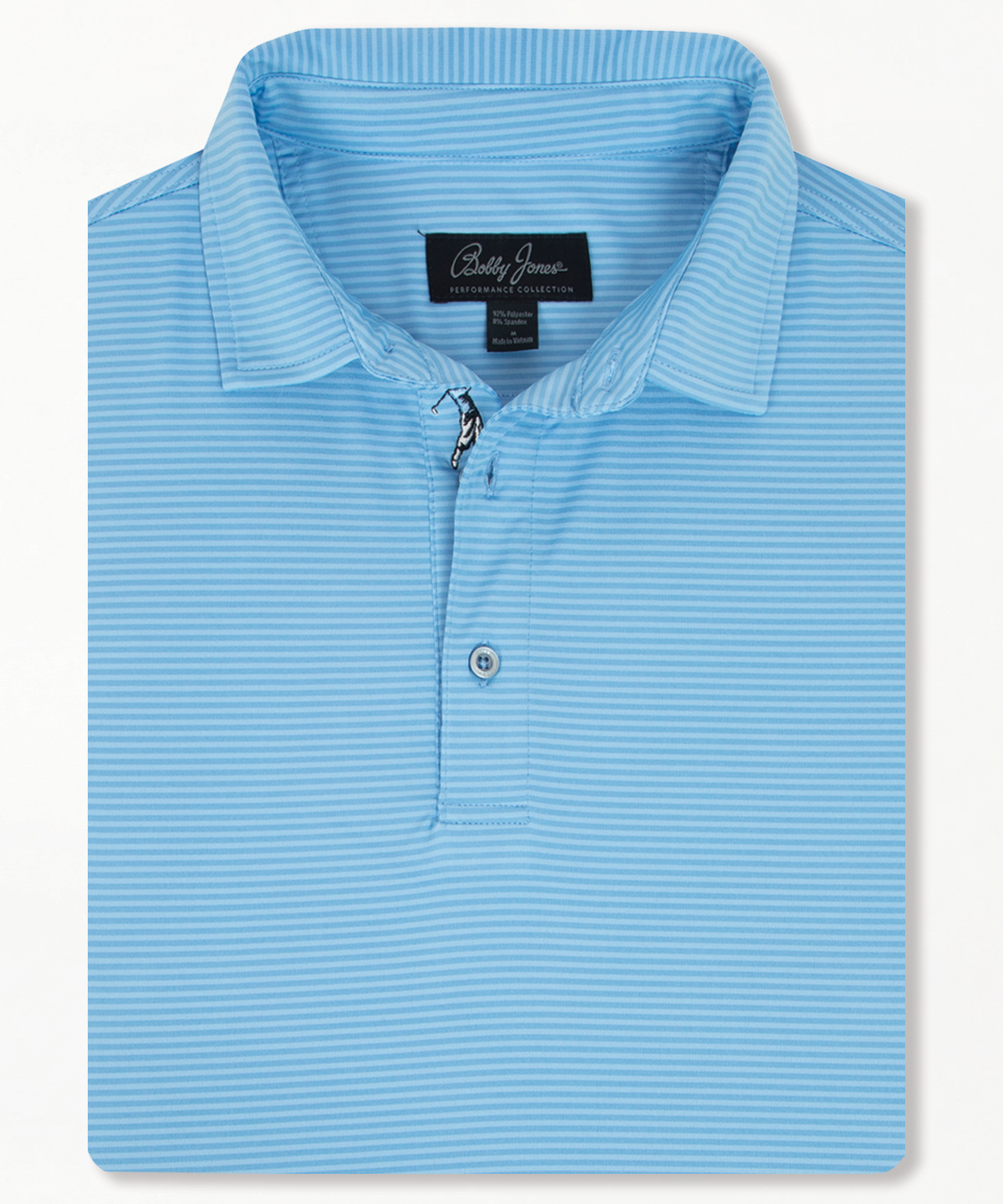 Performance Tonal Striped Polo