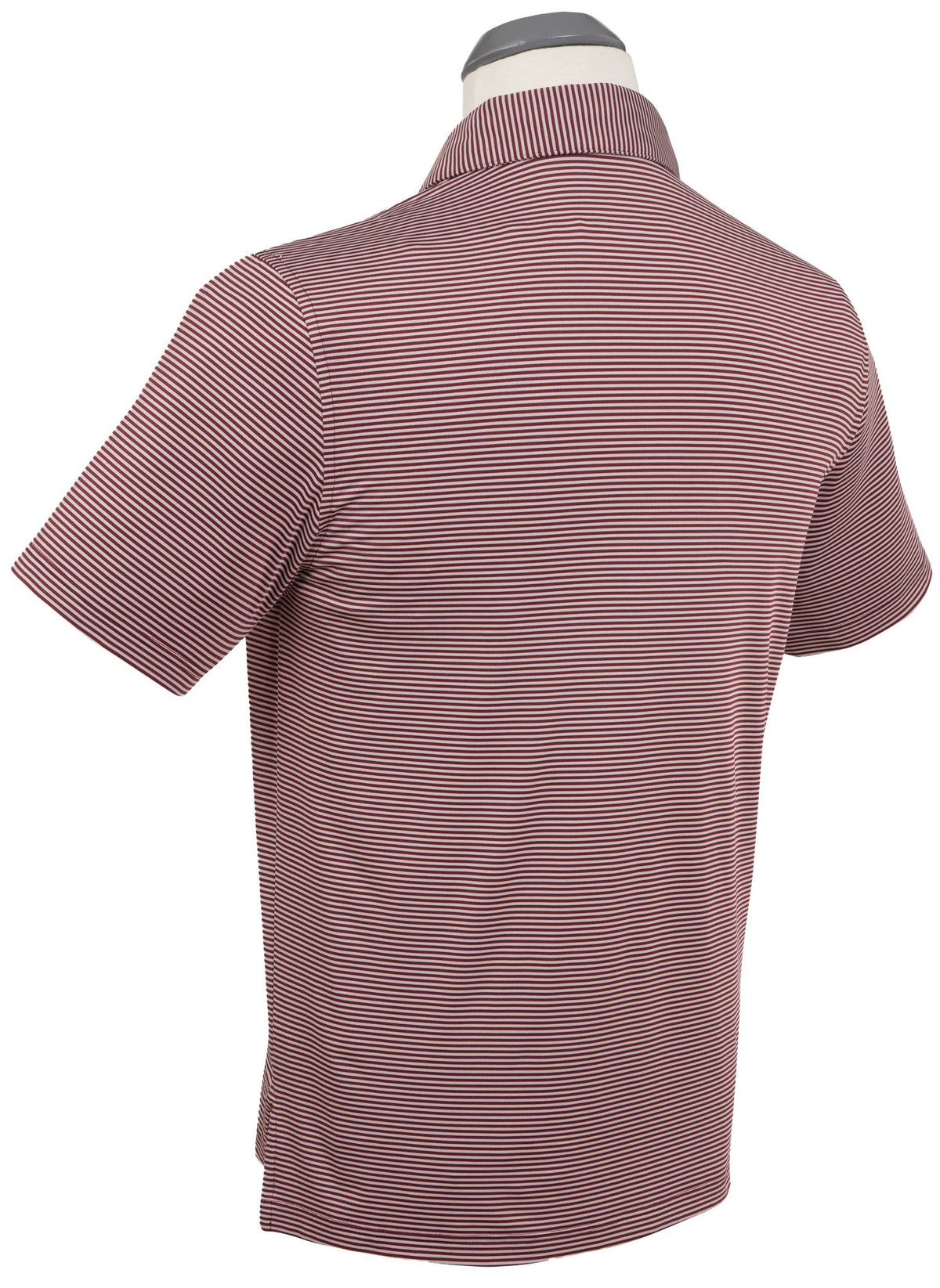 Performance Jersey Mini Tonal Feed Stripe Polo