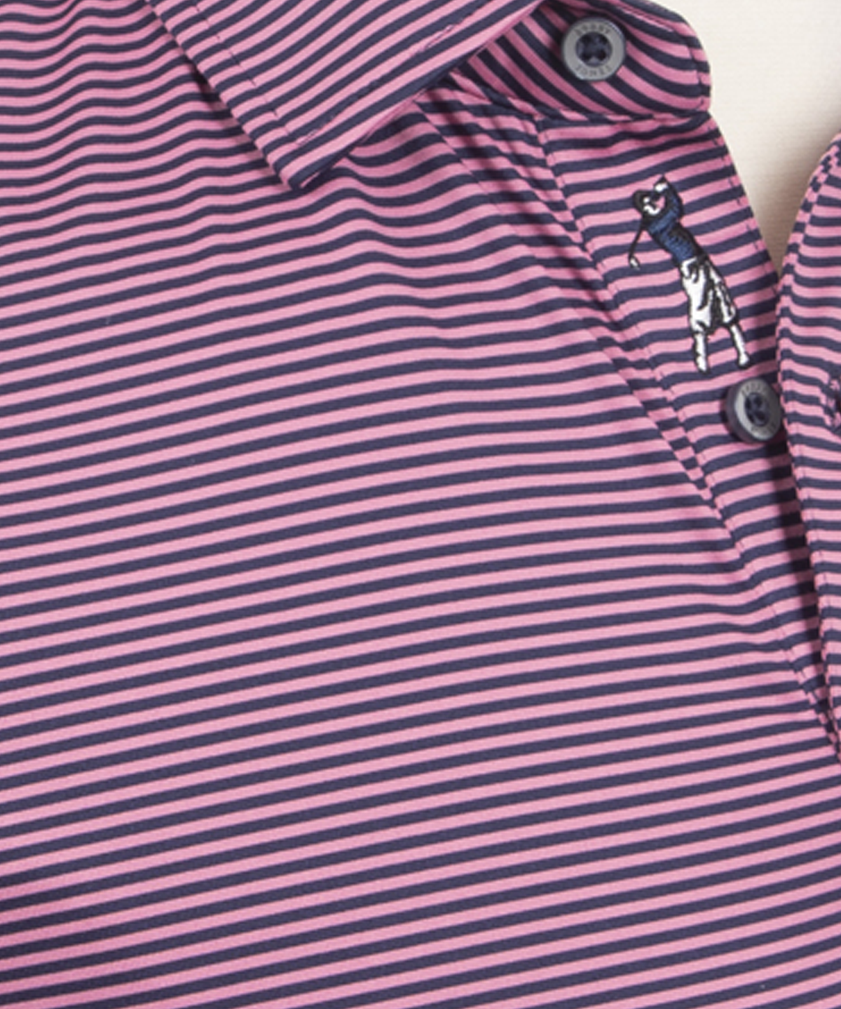 Performance Tonal Striped Polo