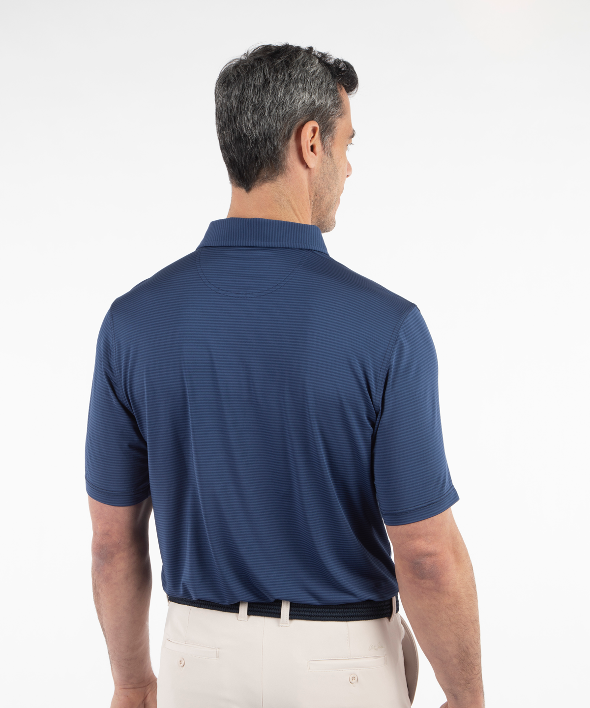 Performance Tonal Striped Polo