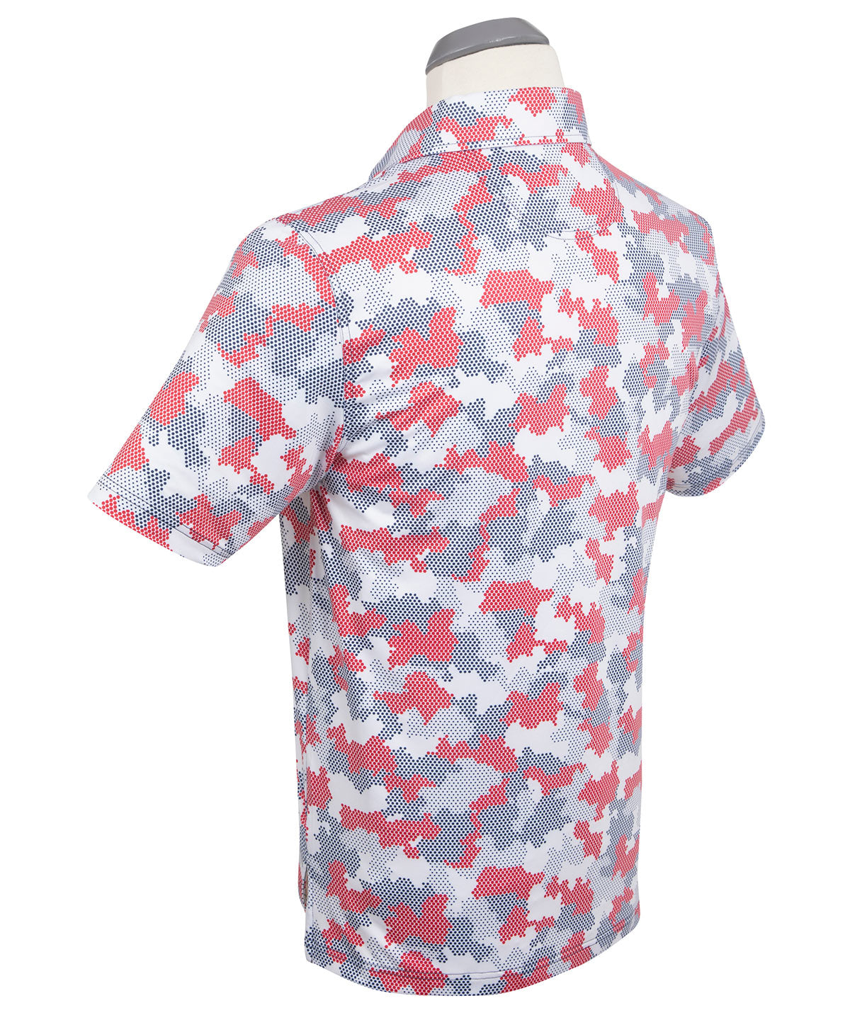 Performance Jersey Armed Forces Camo Print Polo