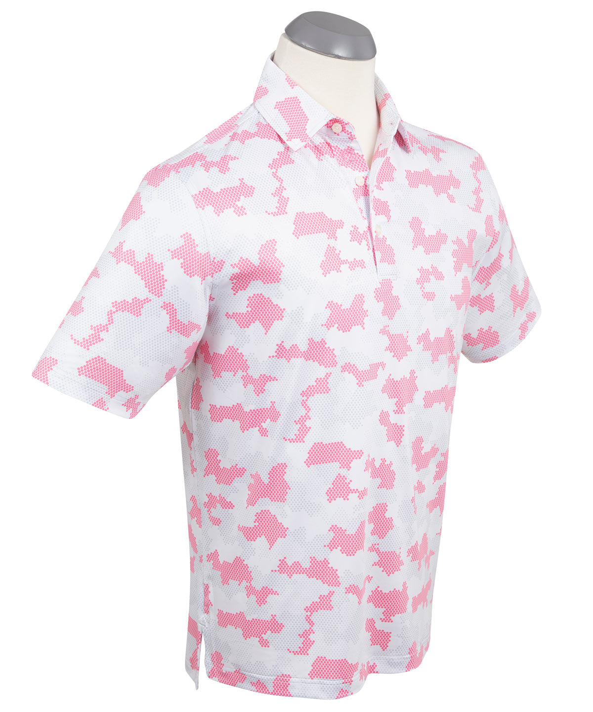 Performance Jersey Armed Forces Camo Print Polo