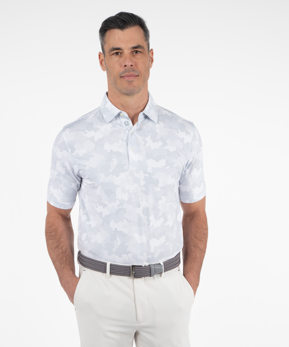 Performance Armed Forces Camo Jersey Polo