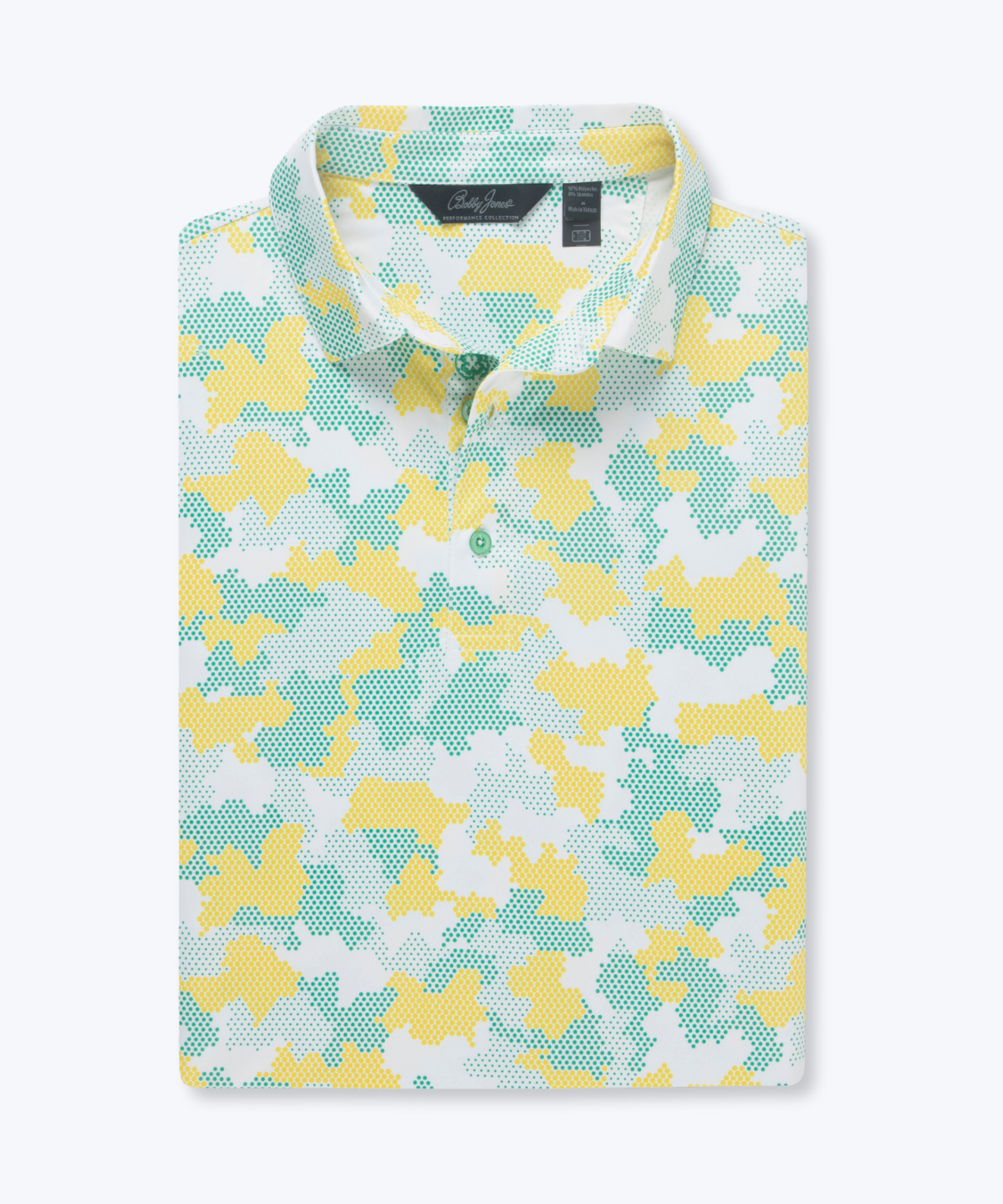 Performance Jersey Armed Forces Camo Print Polo