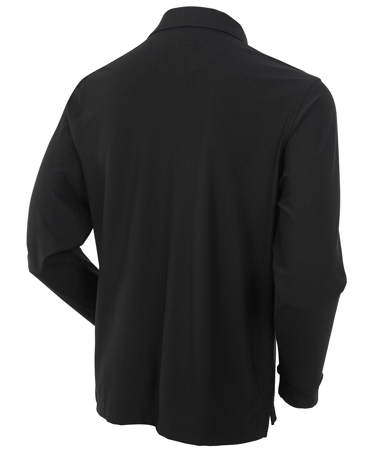 Performance Jersey Balata Print Long-Sleeve Polo