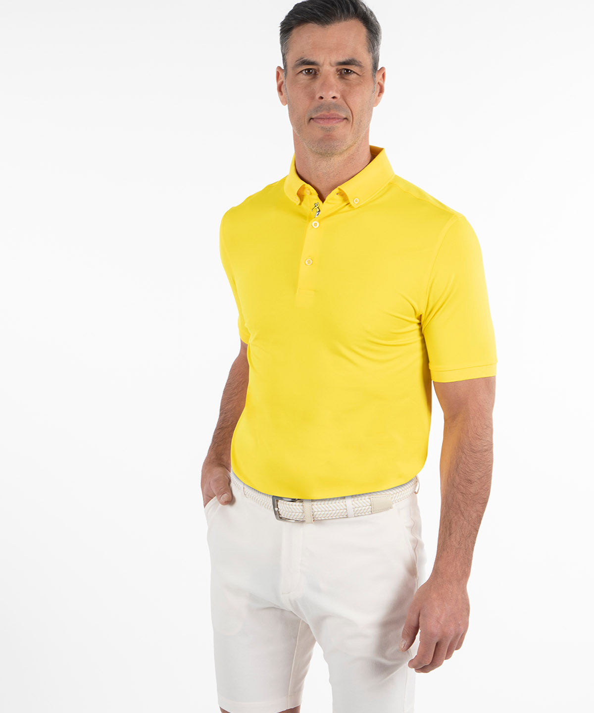 Performance Rib Knit Polo