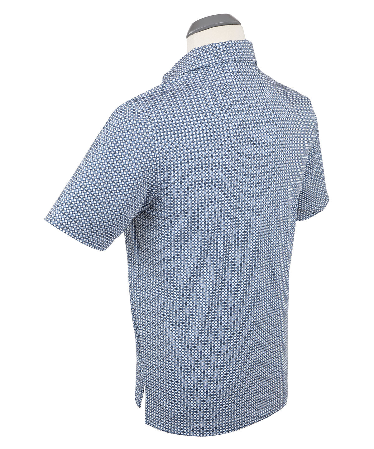 Performance Clover Gingham Print Polo