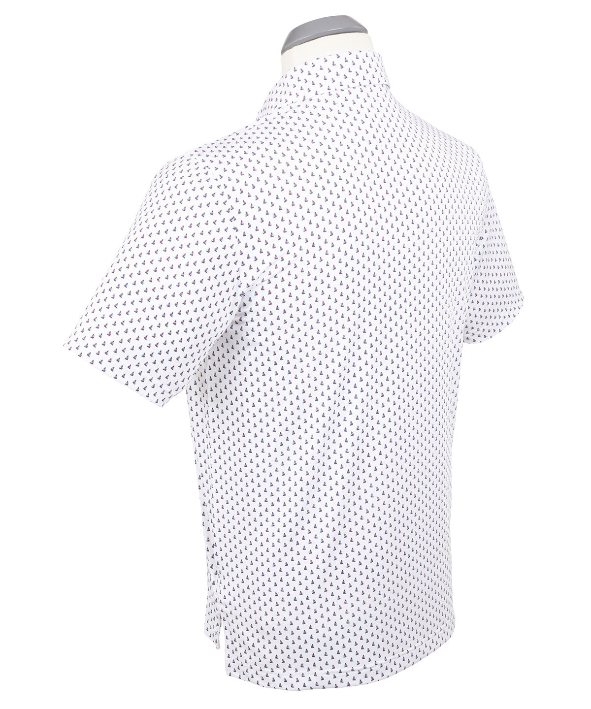 Performance Sail Boat Print Polo