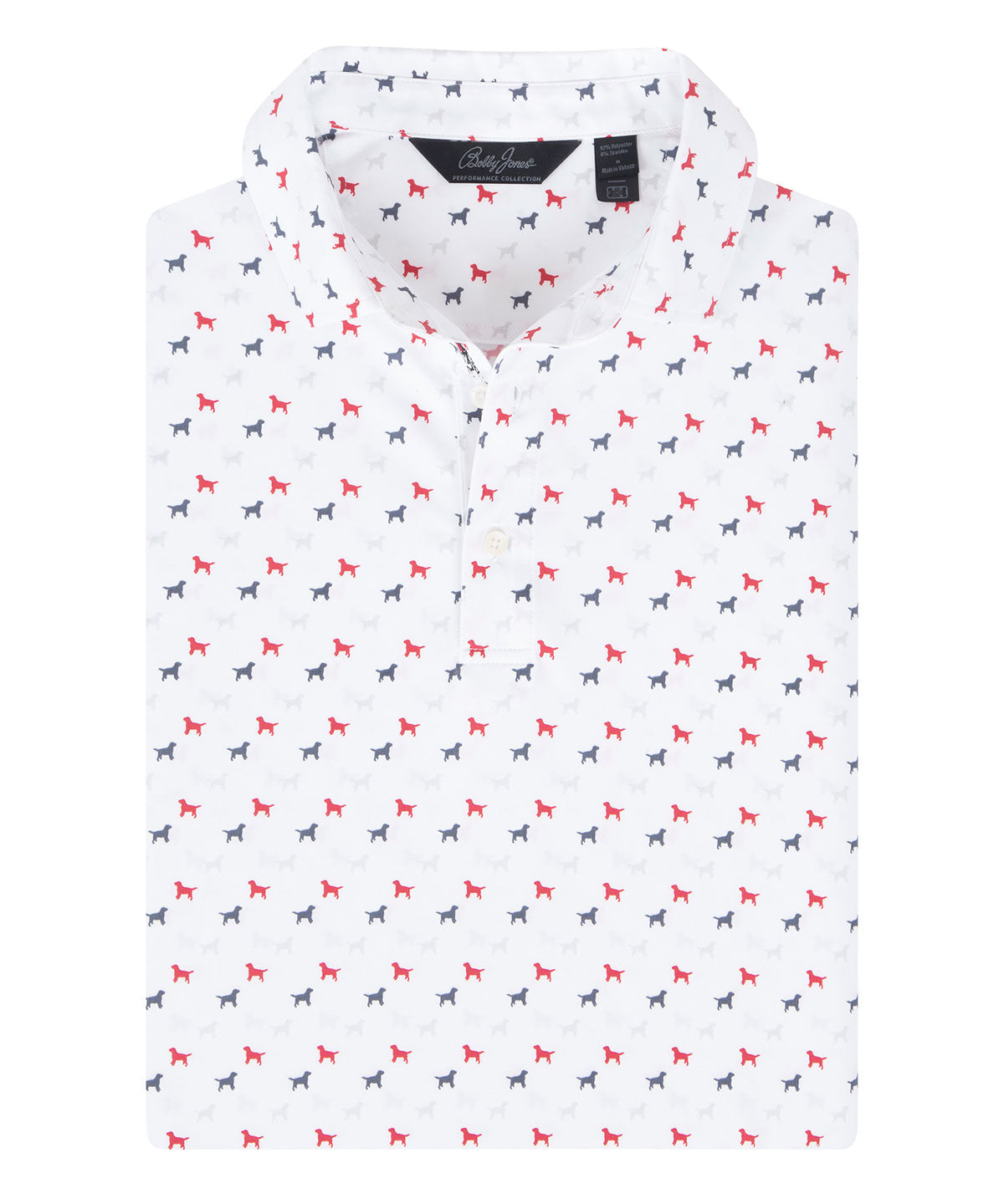 Performance Dog Print Polo