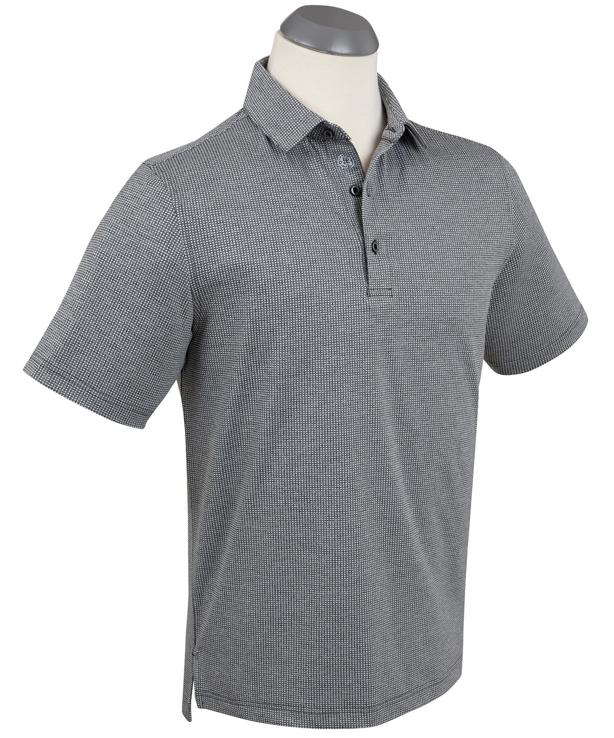 Performance Gingham Jacquard Polo