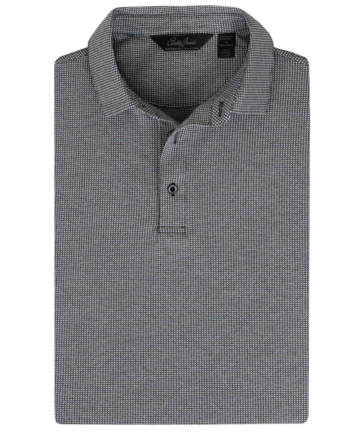 Performance Gingham Jacquard Polo