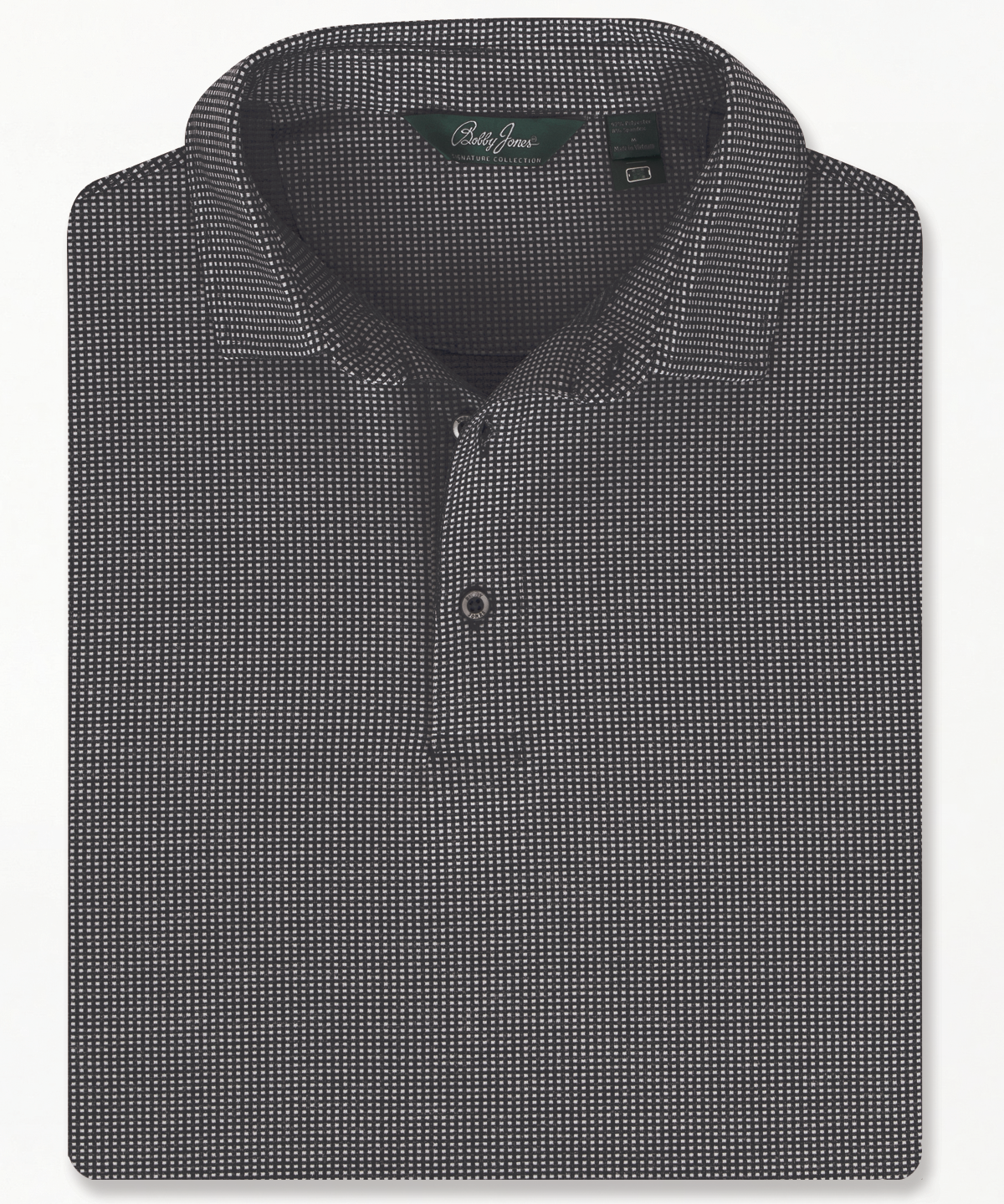 Performance Gingham Jacquard Polo