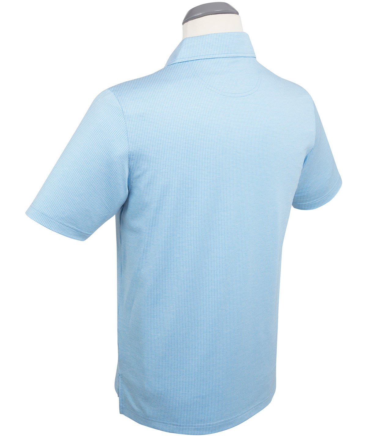 Performance Gingham Jacquard Polo