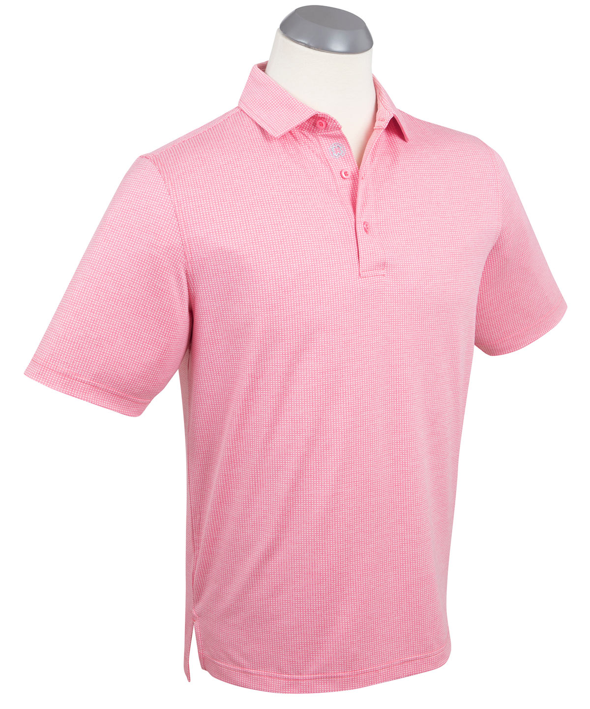 Performance Gingham Jacquard Polo