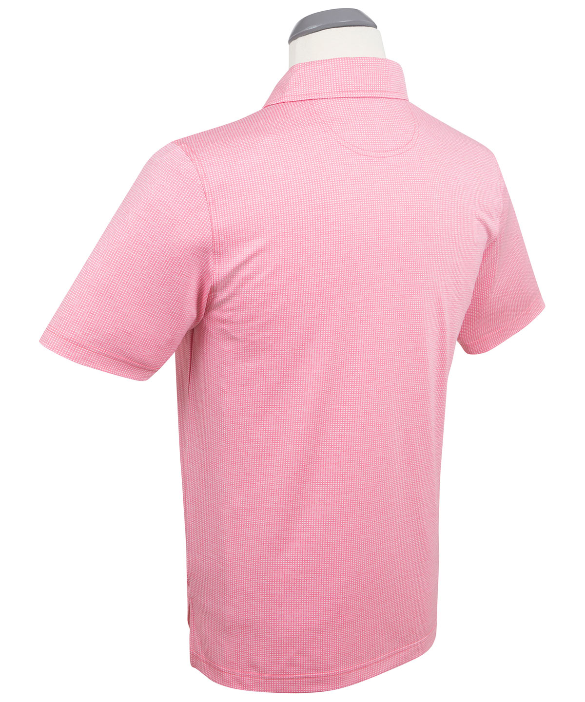 Performance Gingham Jacquard Polo