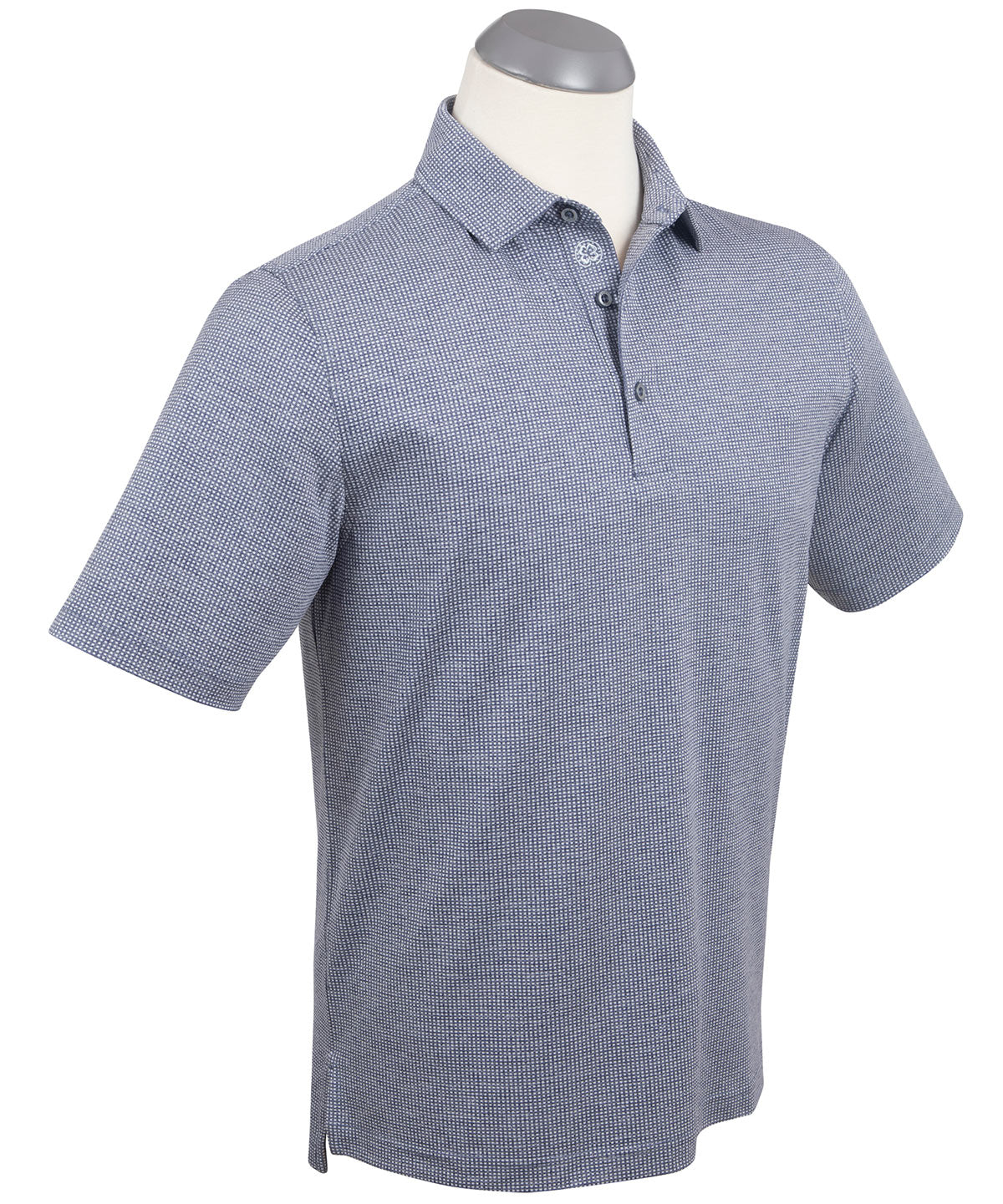 Performance Gingham Jacquard Polo