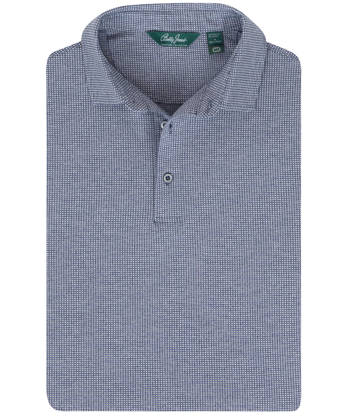 Performance Gingham Jacquard Polo