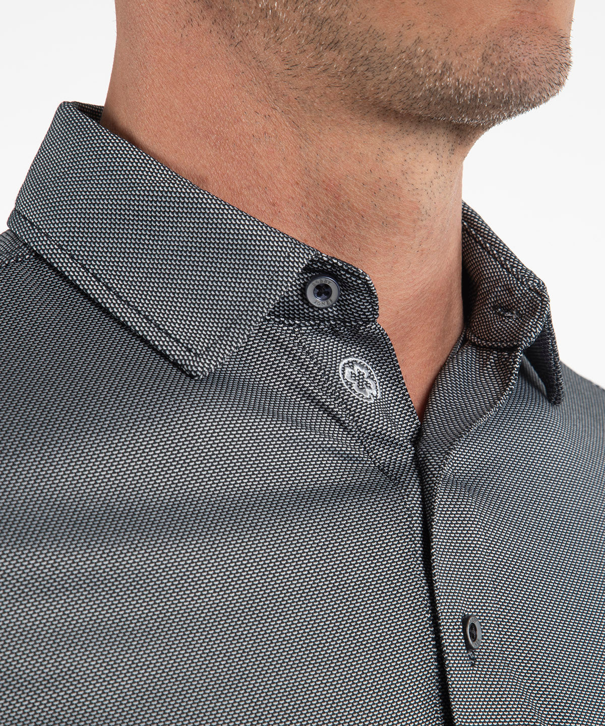 Performance Dash Jacquard Short-Sleeve Polo