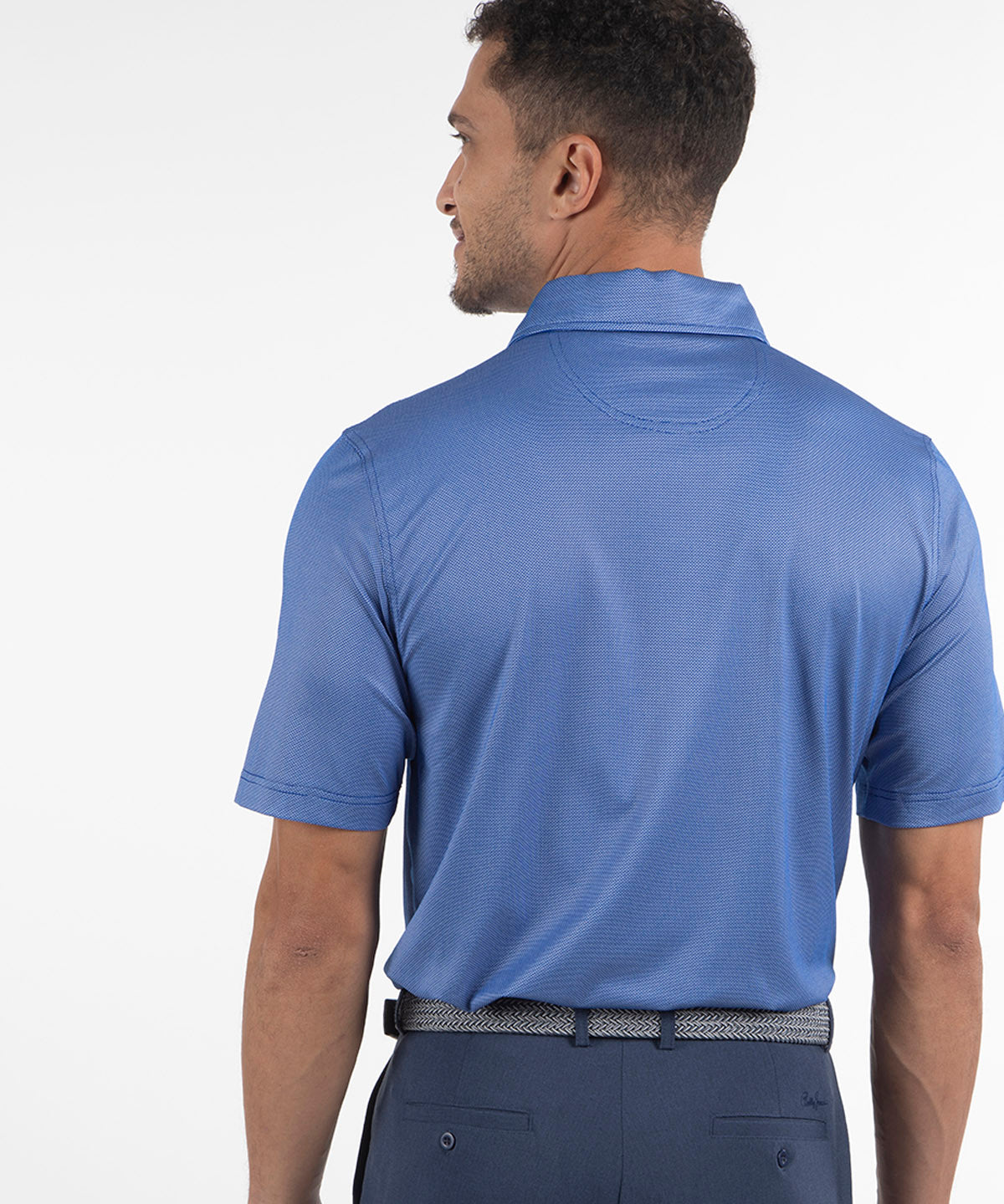 Performance Dash Jacquard Short-Sleeve Polo