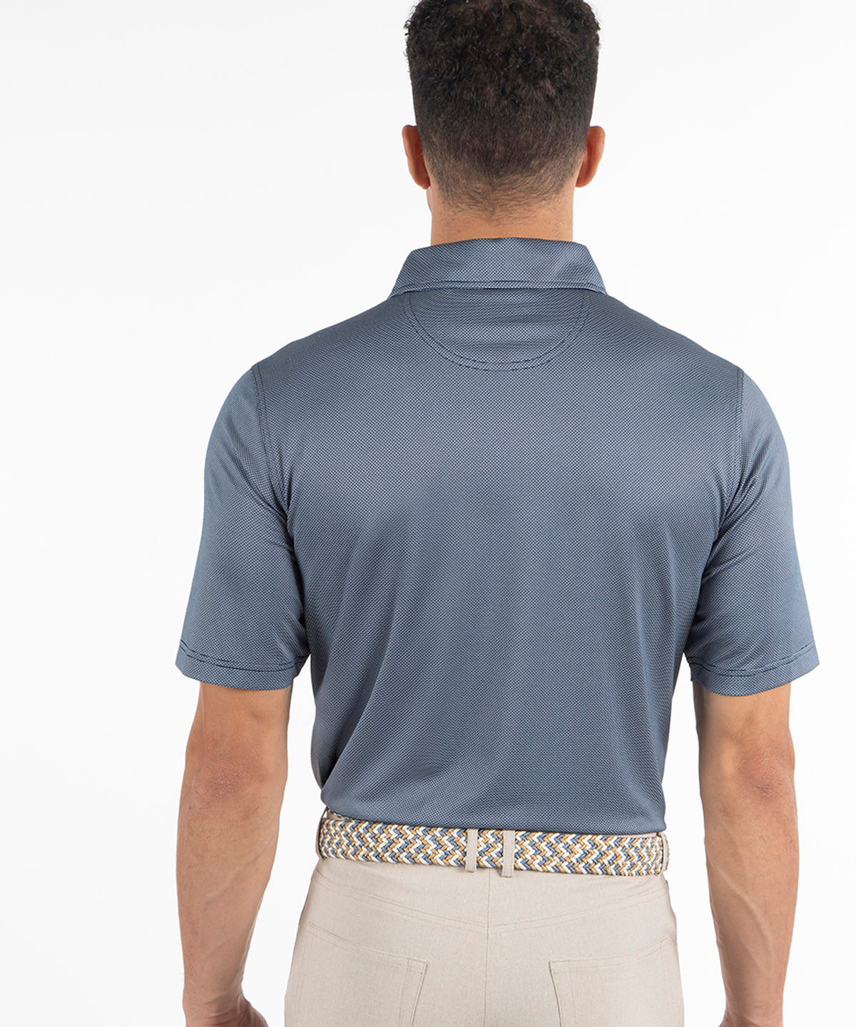 Performance Dash Jacquard Short-Sleeve Polo
