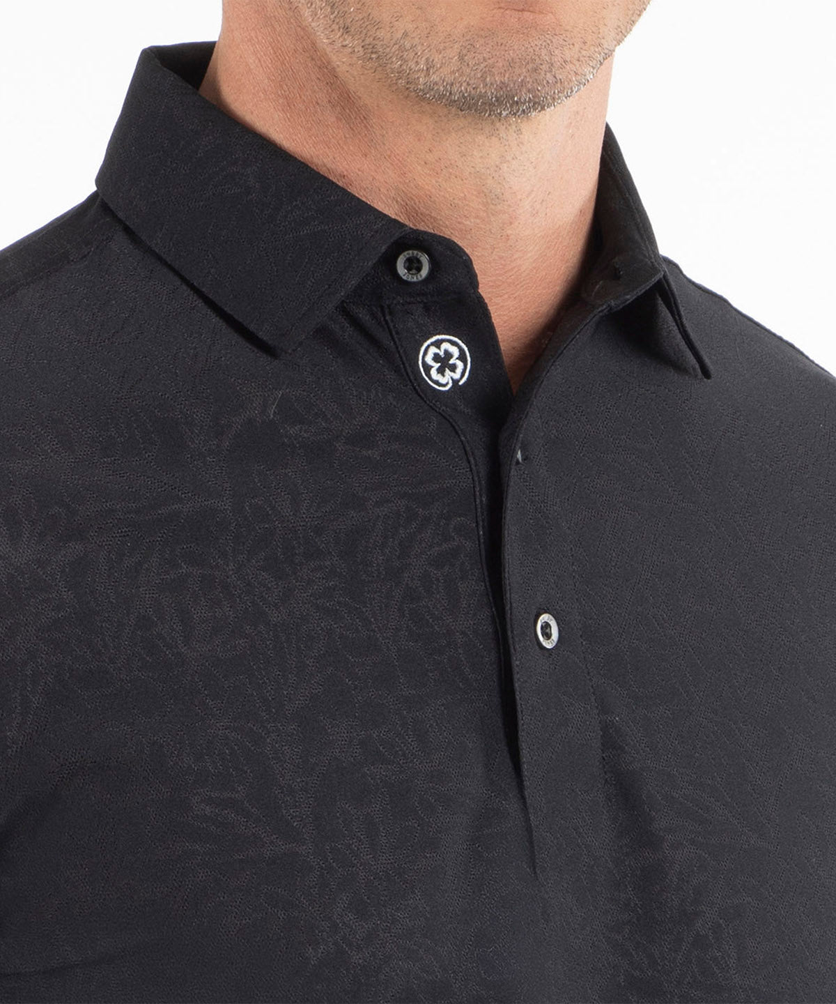 Performance Magnolia Jacquard Polo