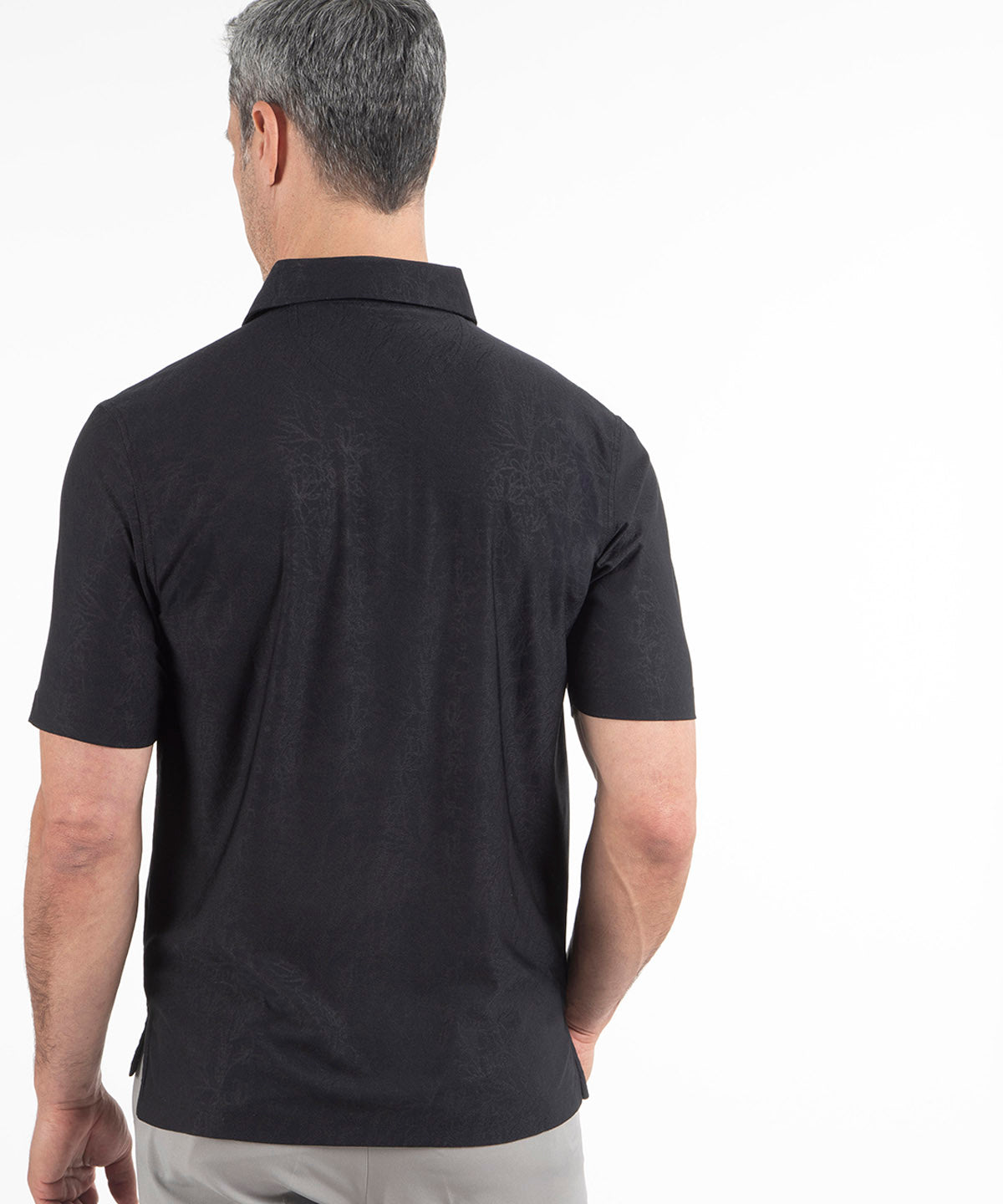 Performance Magnolia Jacquard Polo