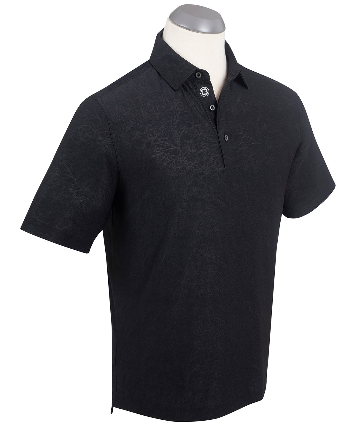 Performance Magnolia Jacquard Polo