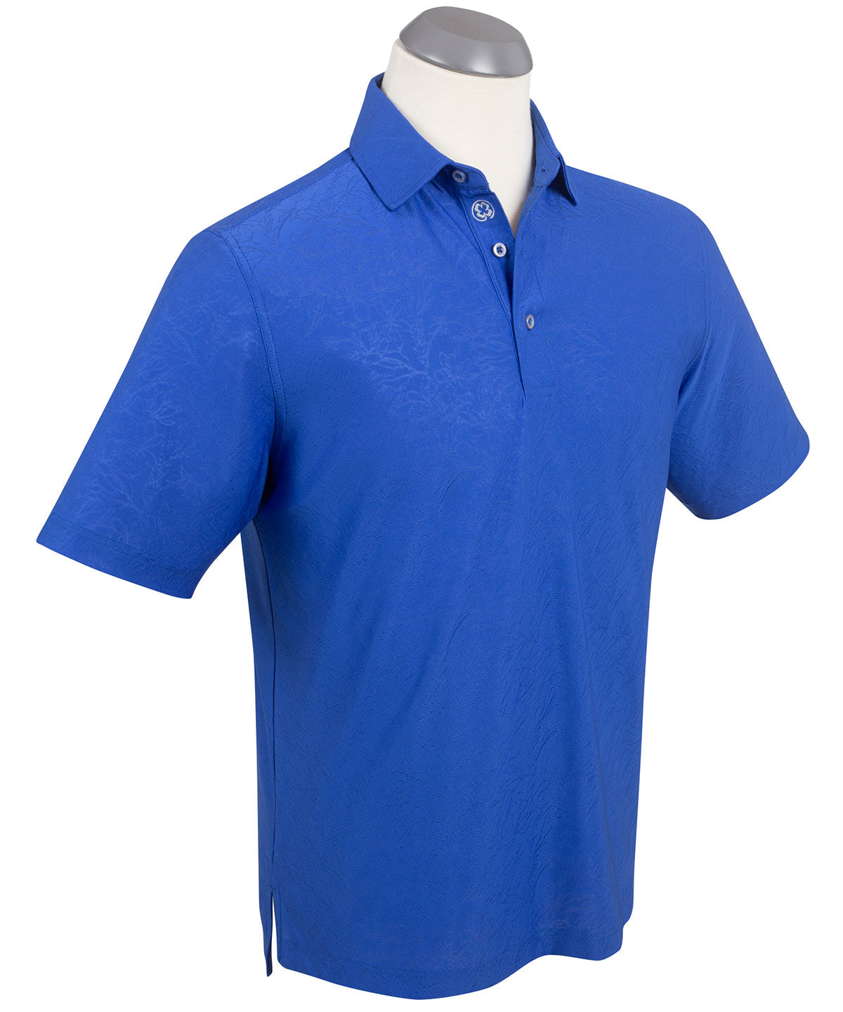 Performance Magnolia Jacquard Polo