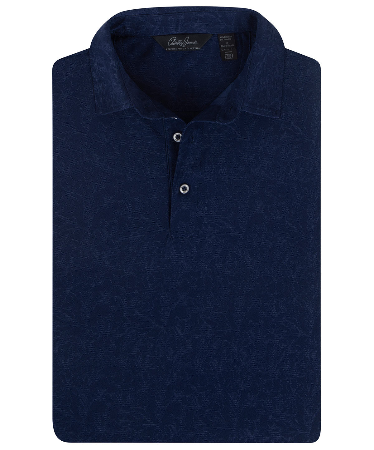 Performance Magnolia Jacquard Polo