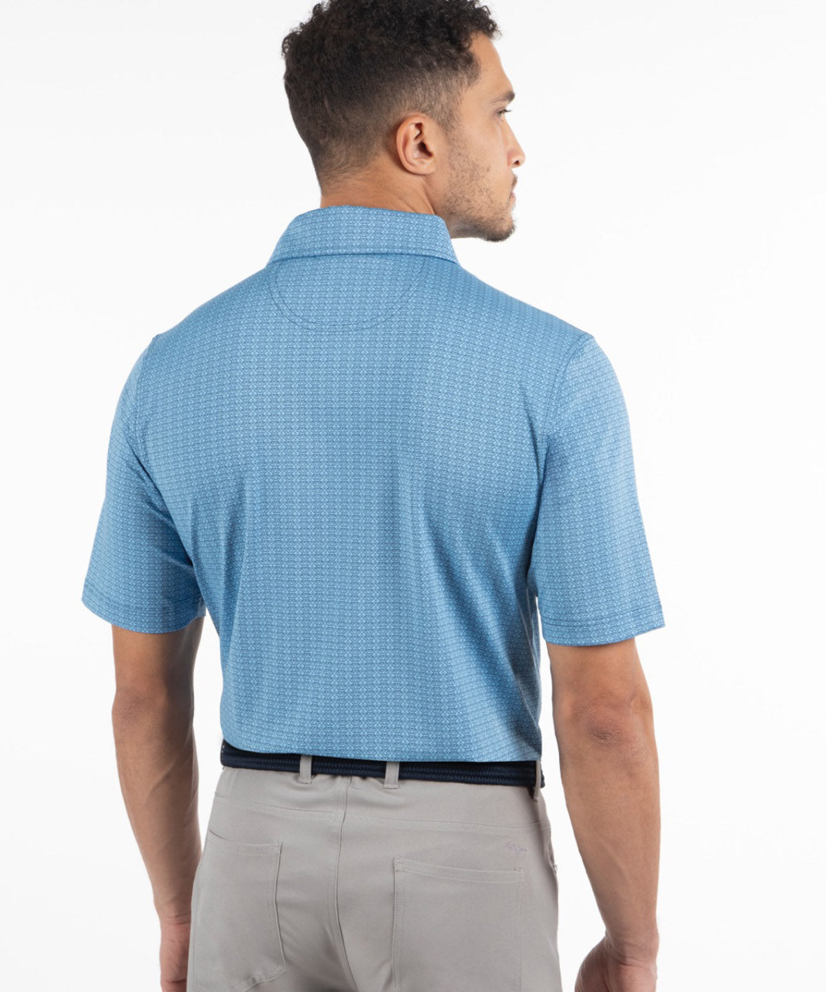 Performance Aztec Print Polo