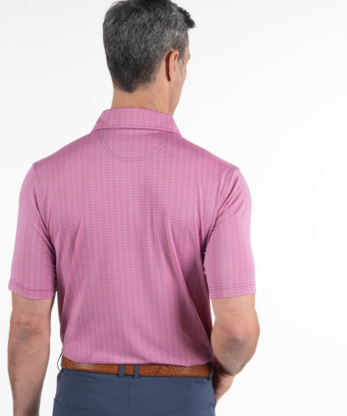 Performance Aztec Print Polo