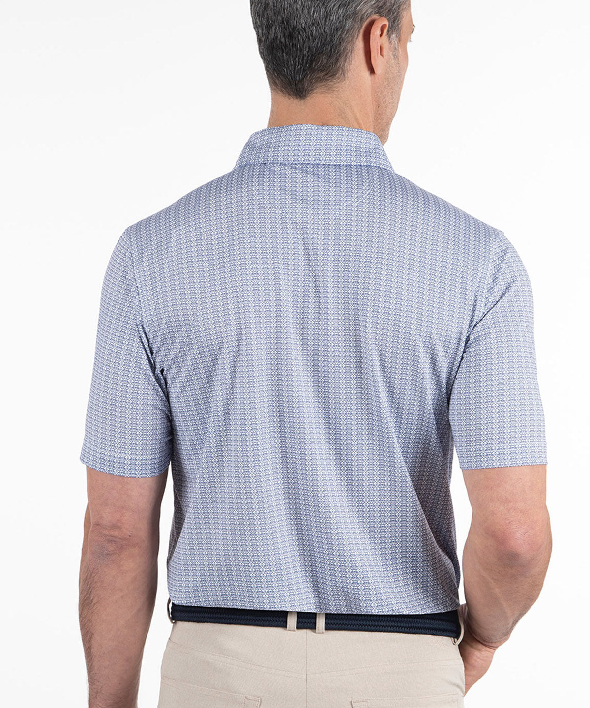 Performance Aztec Print Polo