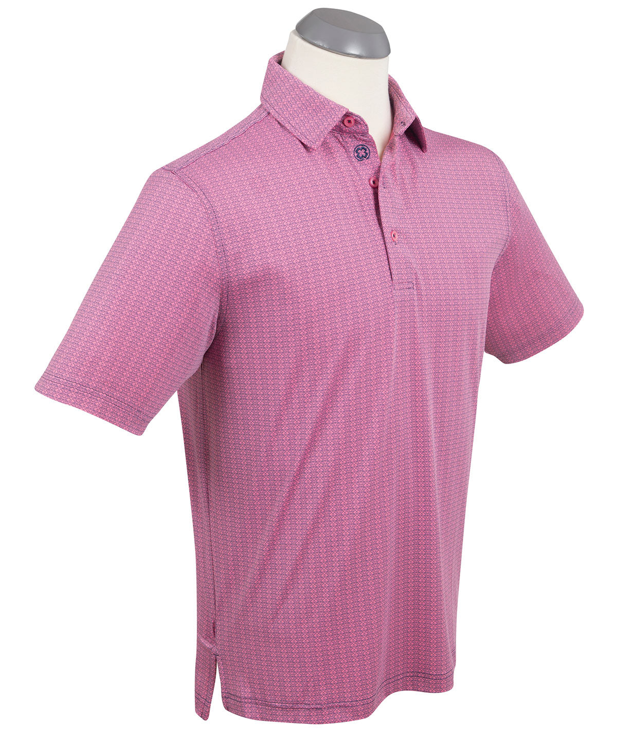 Performance Aztec Print Polo