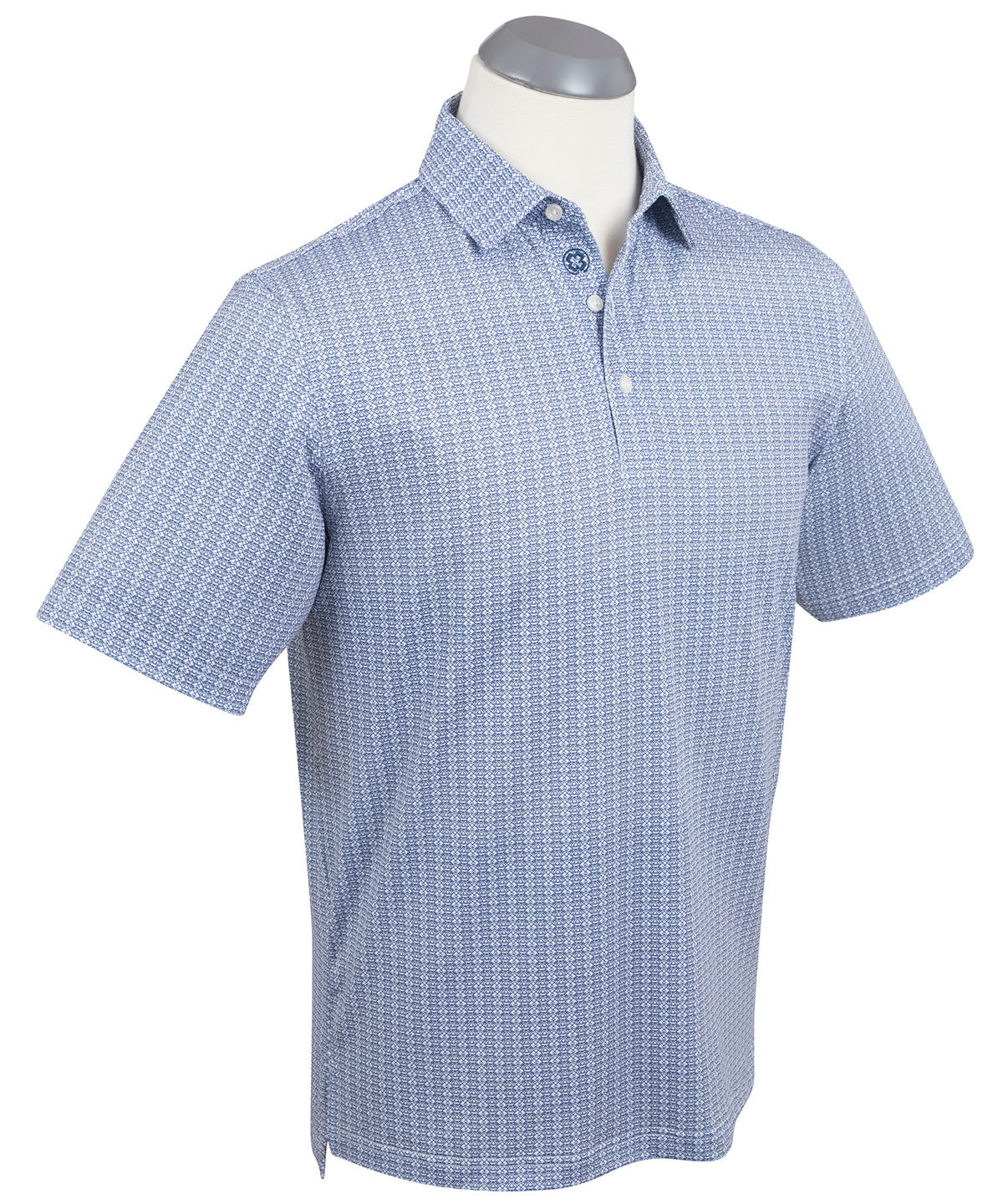 Performance Aztec Print Polo