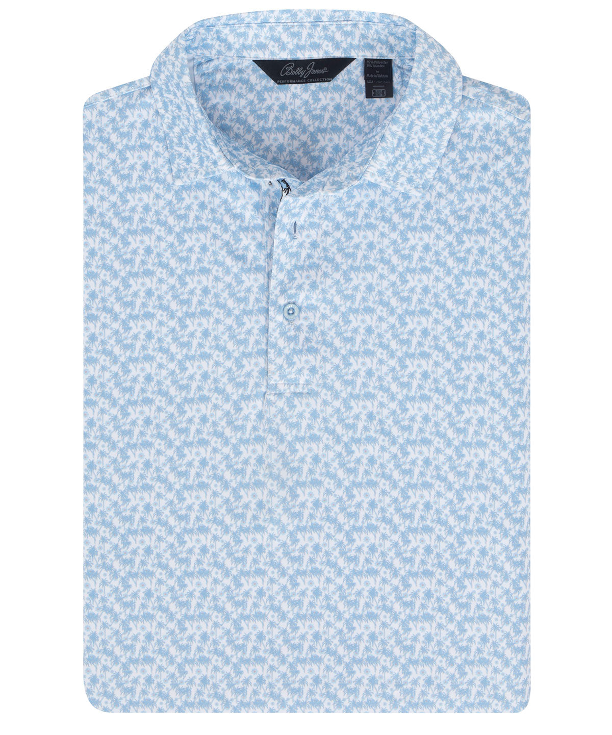 Performance Palmy Print Polo