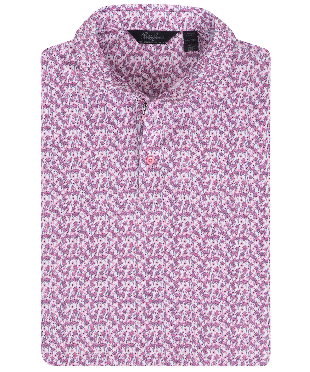 Performance Palmy Print Polo